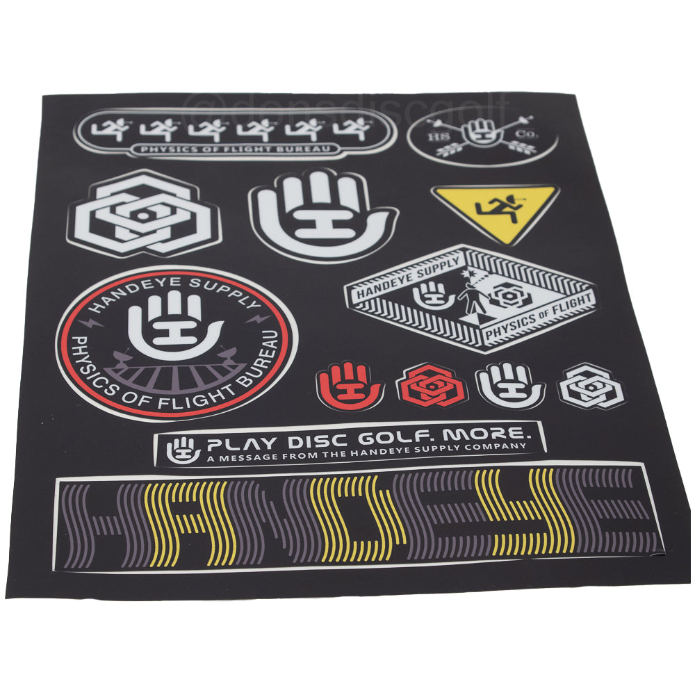 Hand Eye Sticker Sheet