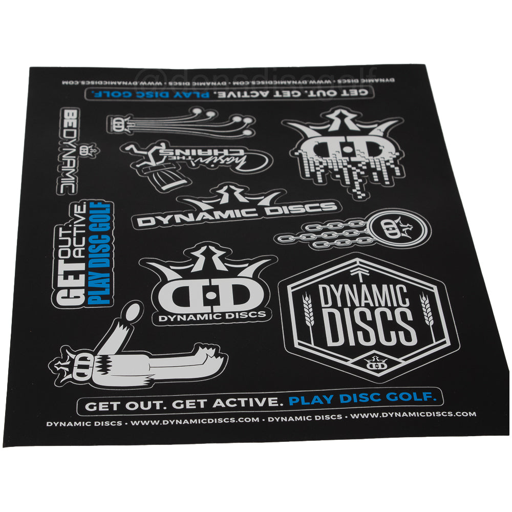 Dynamic Discs Sticker Sheet