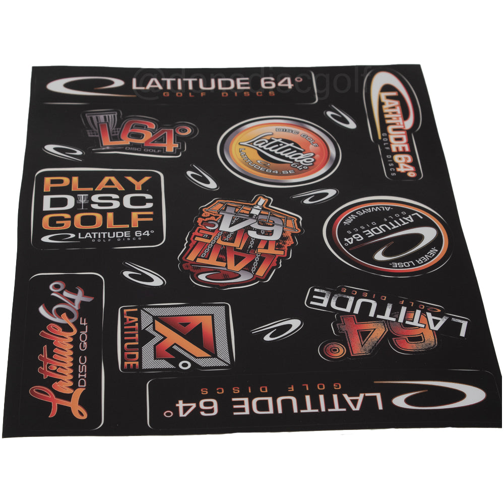 Latitude 64 Sticker Sheet