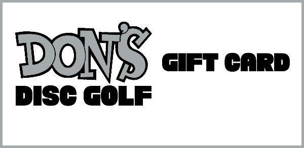 Don's Disc Golf Gift Card